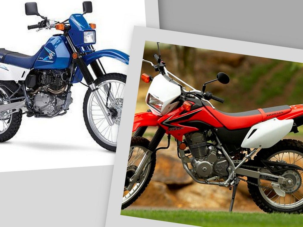  2008 Honda CRF230L and Suzuki DR200SE