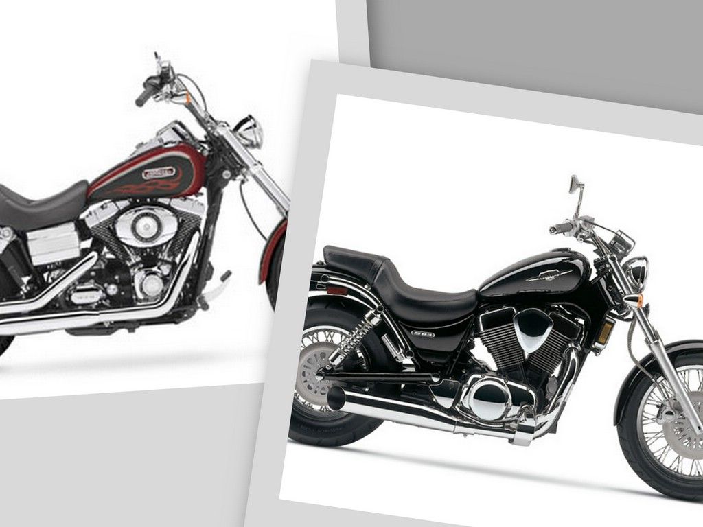  2008 Suzuki Boulevard S83 and Harley-Davidson Dyna Wide Glide