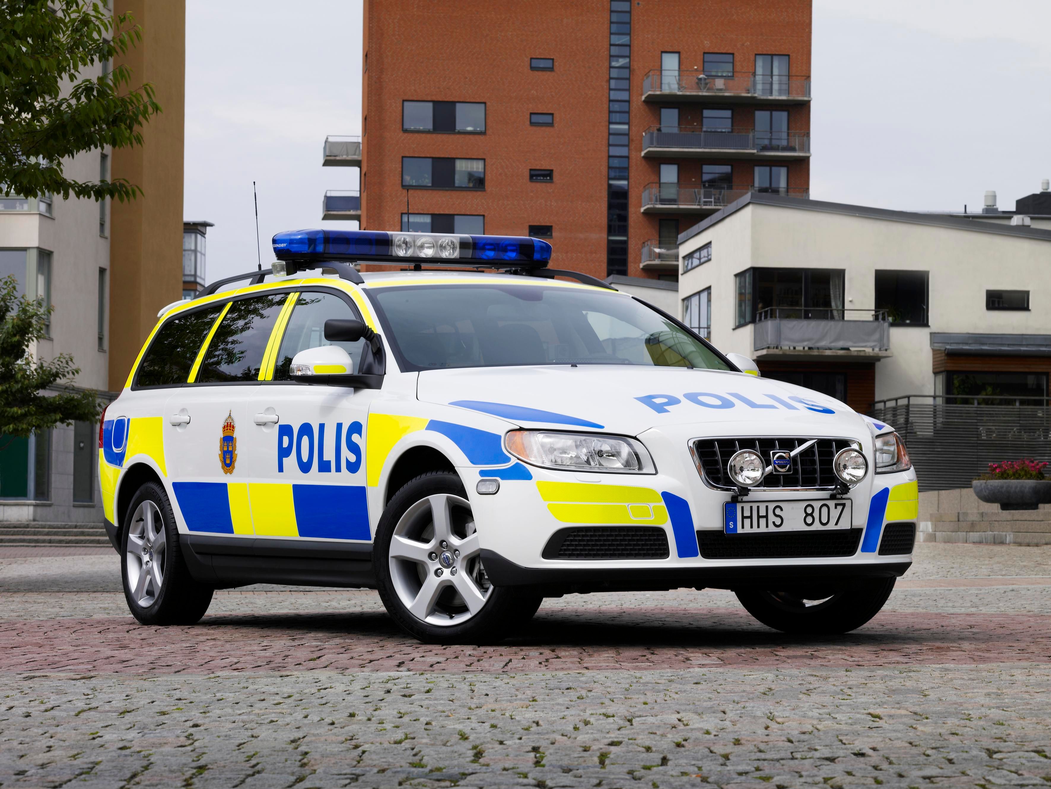 2007 Volvo V70 Police Car