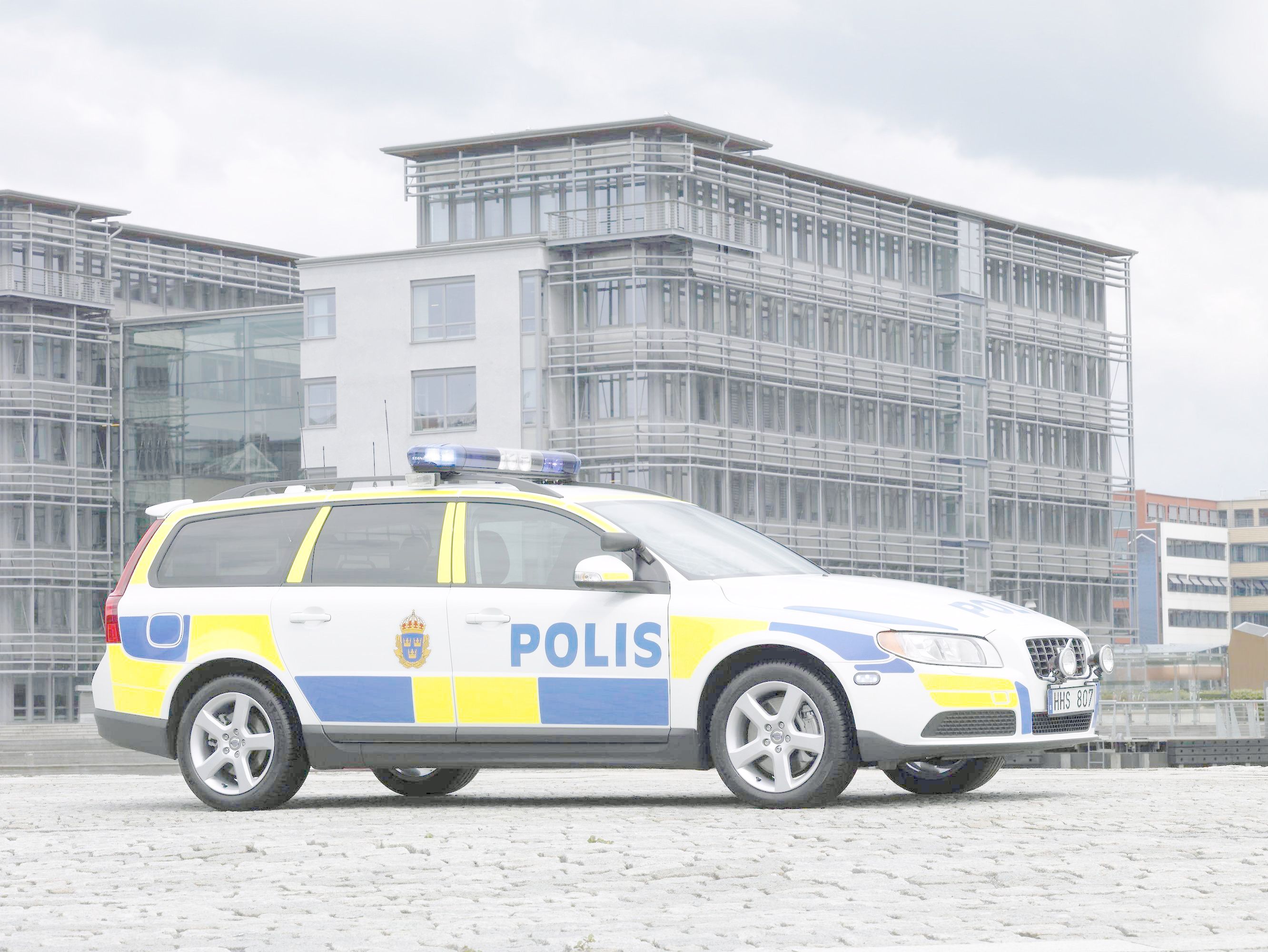 2007 Volvo V70 Police Car