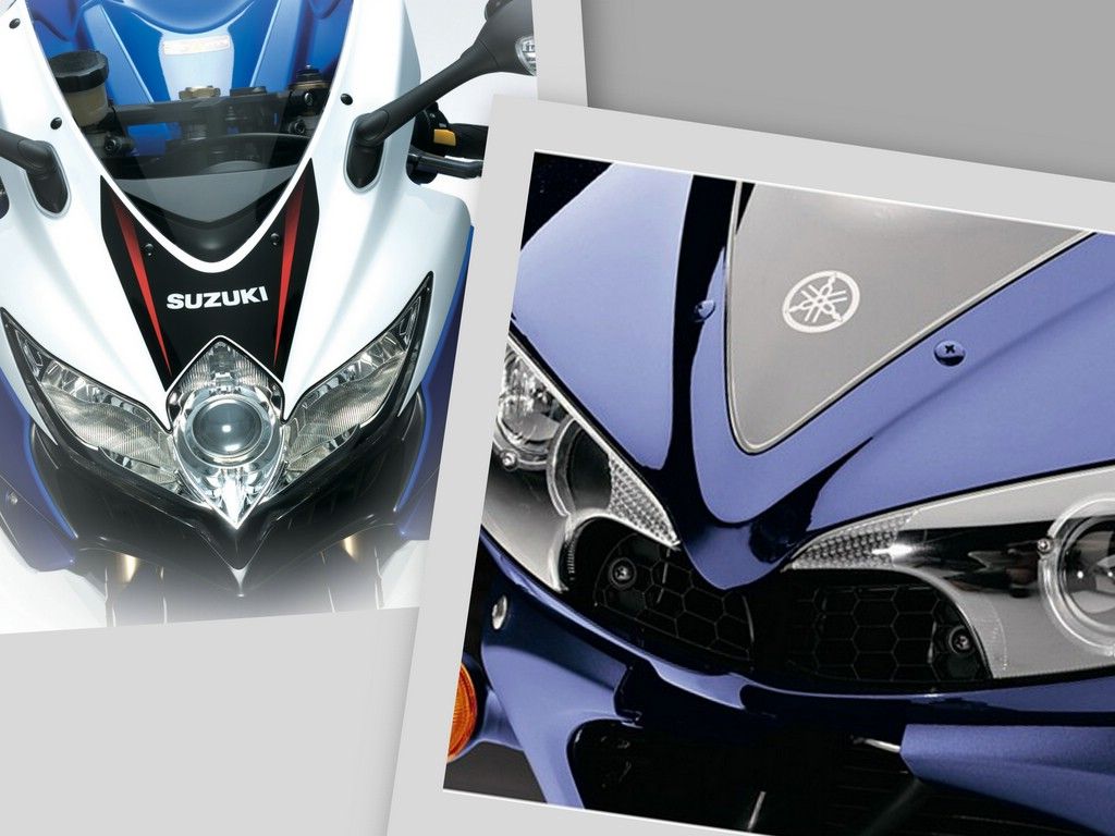  2008 Yamaha YZF-R6S and Suzuki GSX-R600