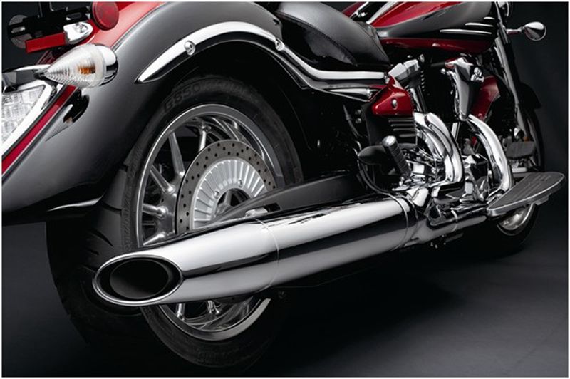  2008 Yamaha Roadliner Midnight Exhaust