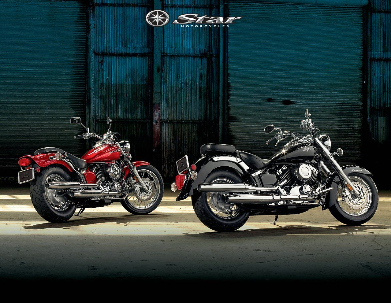  2008 V Star 650 Classic and 650 Custom