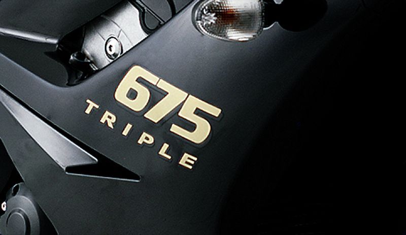  2008 Triumph Daytona 675 Special Edition Decals