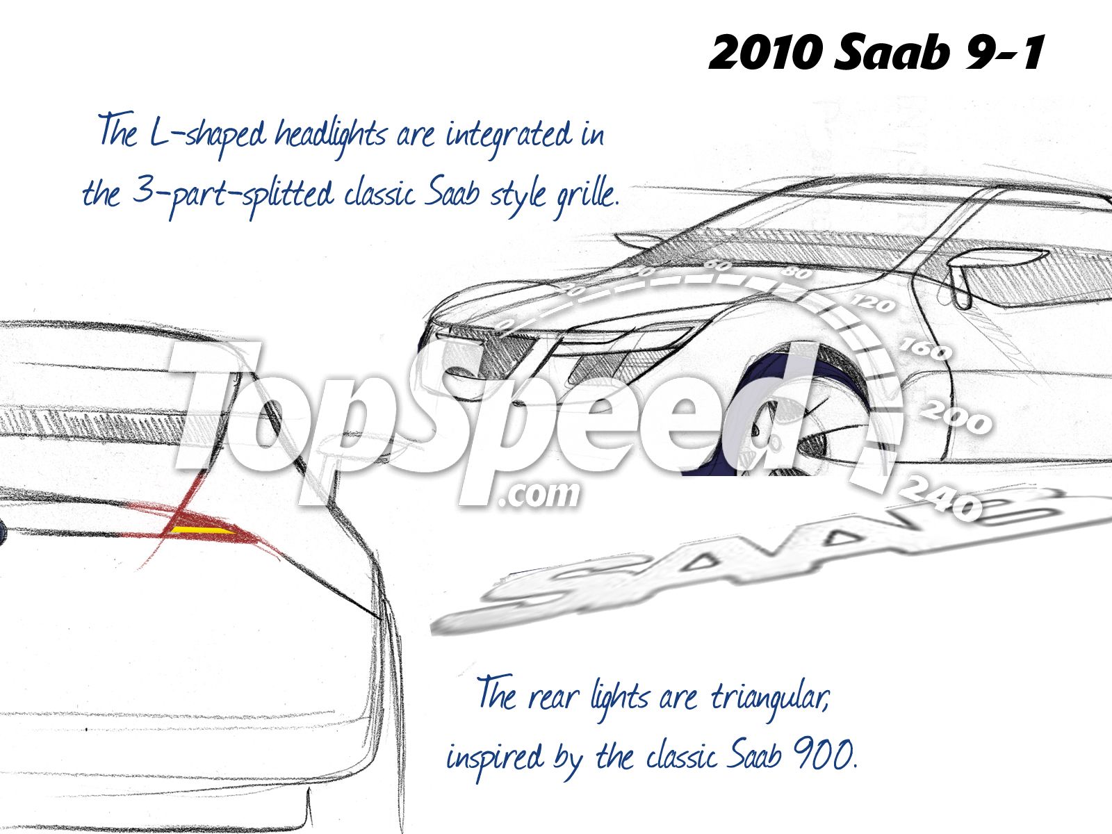 2010 Saab 9-1 renderings