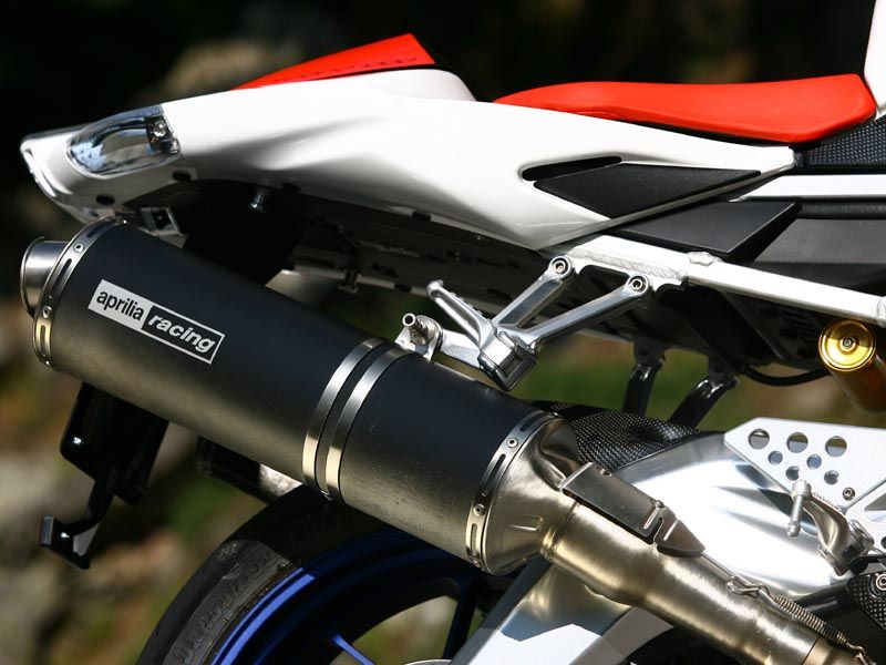  2008 Triumph Aprilia Tuono 1000 R Factory Exhaust