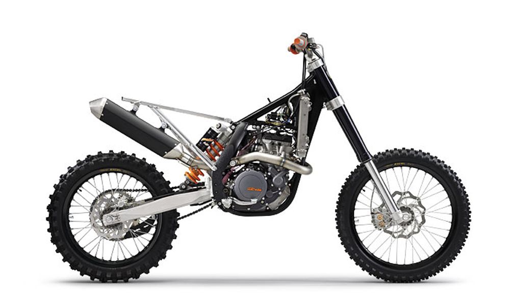  2008 KTM 450 SX-F and 505 SX-F naked