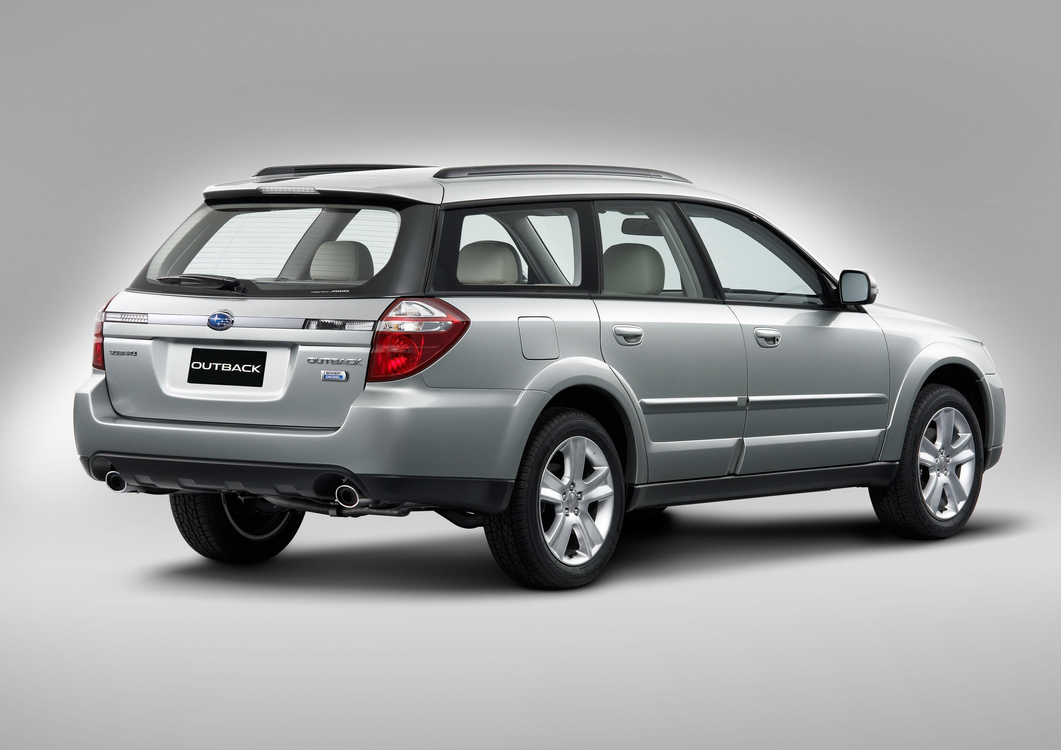 2008 Subaru Legacy 2.0D and Outback 2.0D