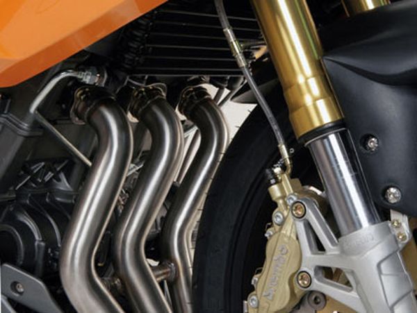  2008 Benelli Tornado Naked Tre 899s Exhaust Pipes