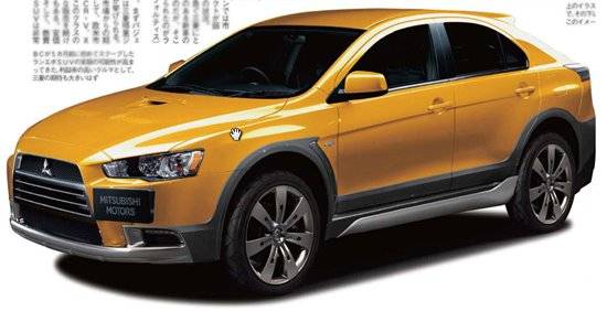 Mitsubishi Lancer Sportback X to be revealed in 2010