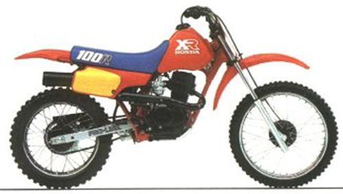  1986 Honda XR100R