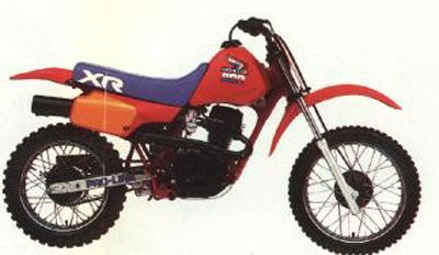  1986 Honda XR80R