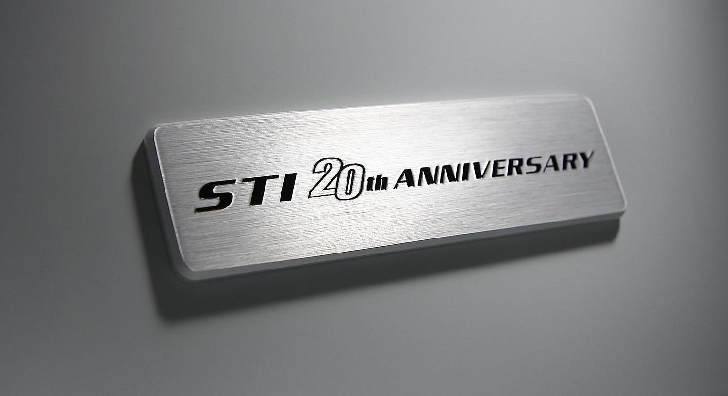2008 Subaru Impreza WRX STI 20th anniversary edition