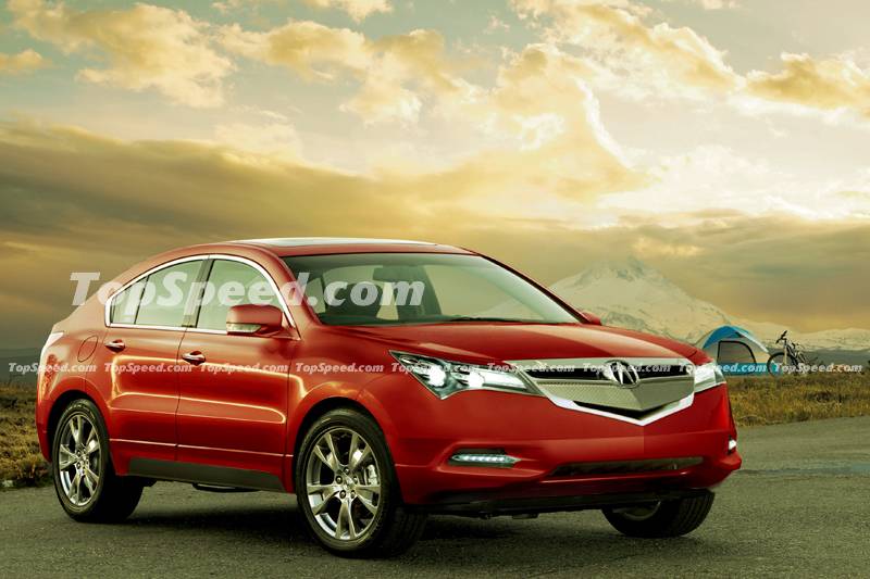 Acura new CUV rendering