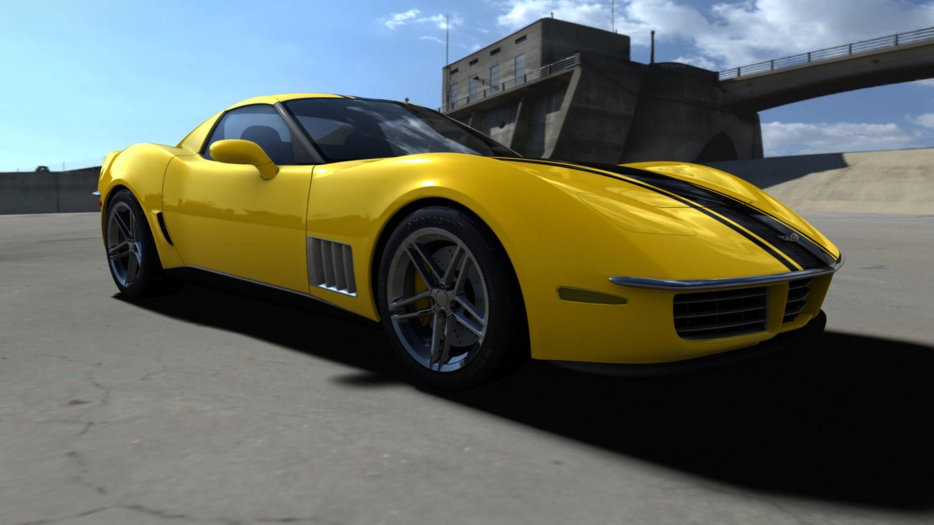 Gta 5 stingray corvette фото 116