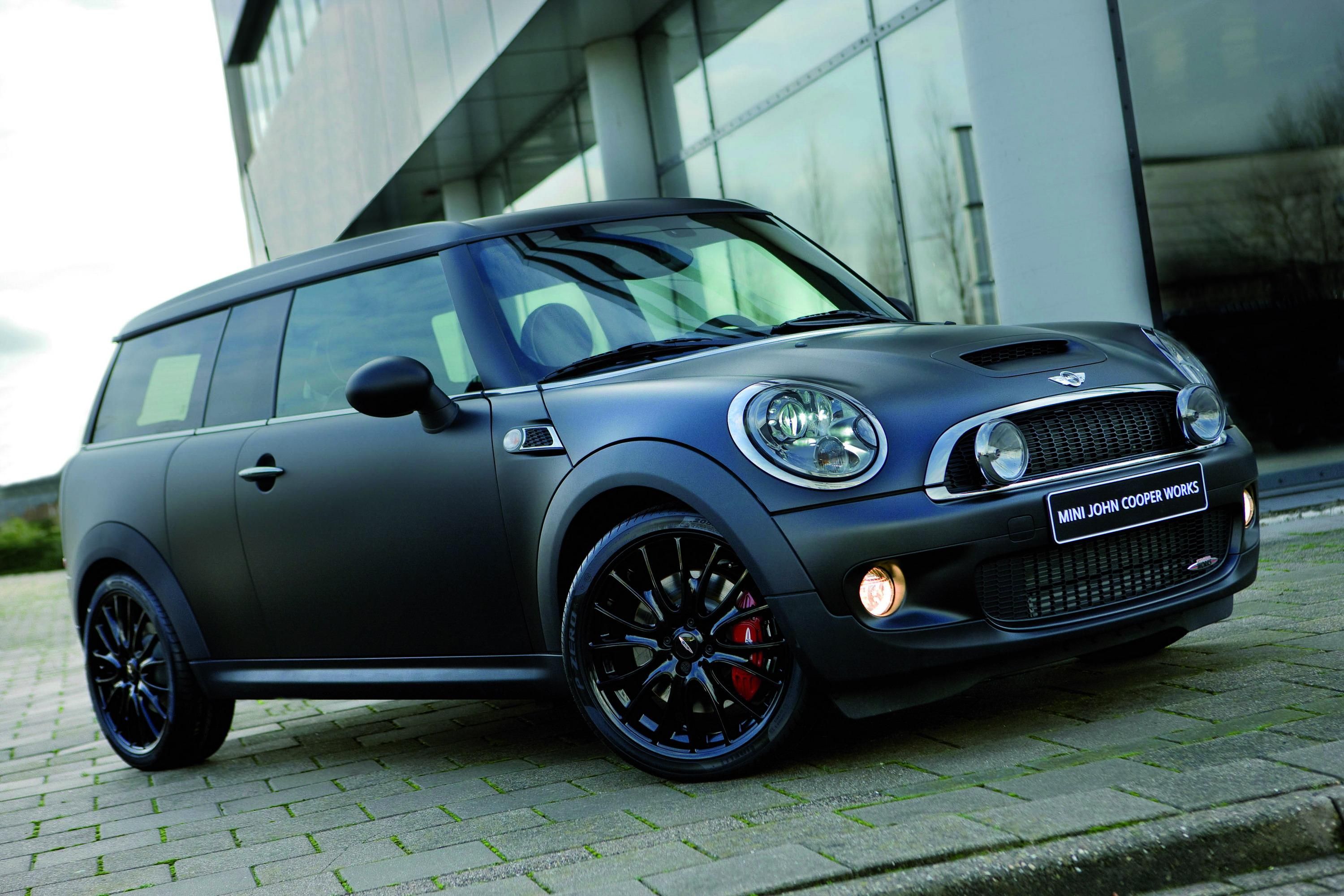 2008 Matte black Mini John Cooper Works Clubman