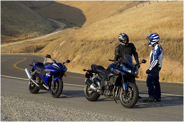  2009 Yamaha FZ1 and Yamaha R6S