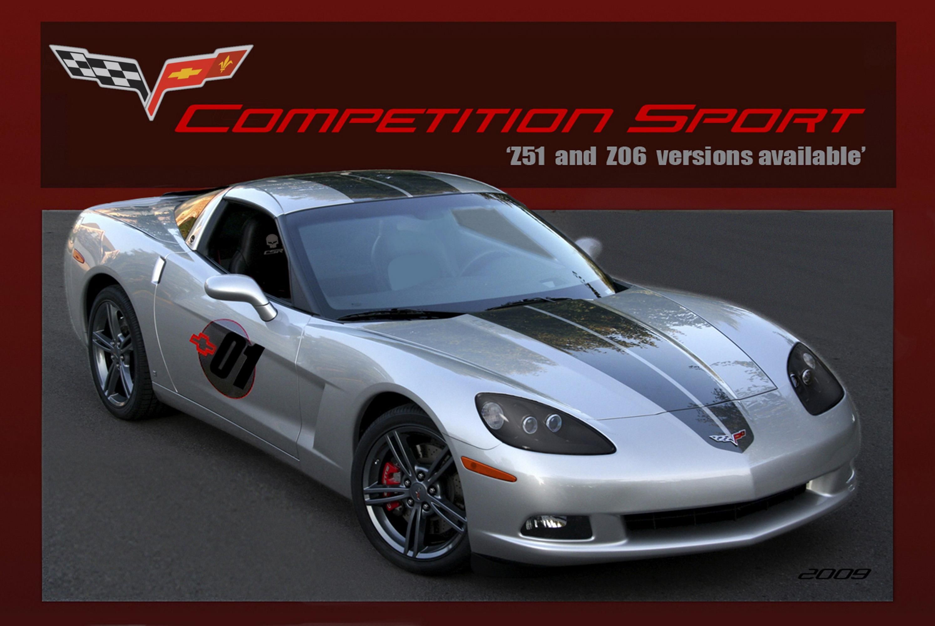 2009 Chevrolet Corvette Competition Sport Package 