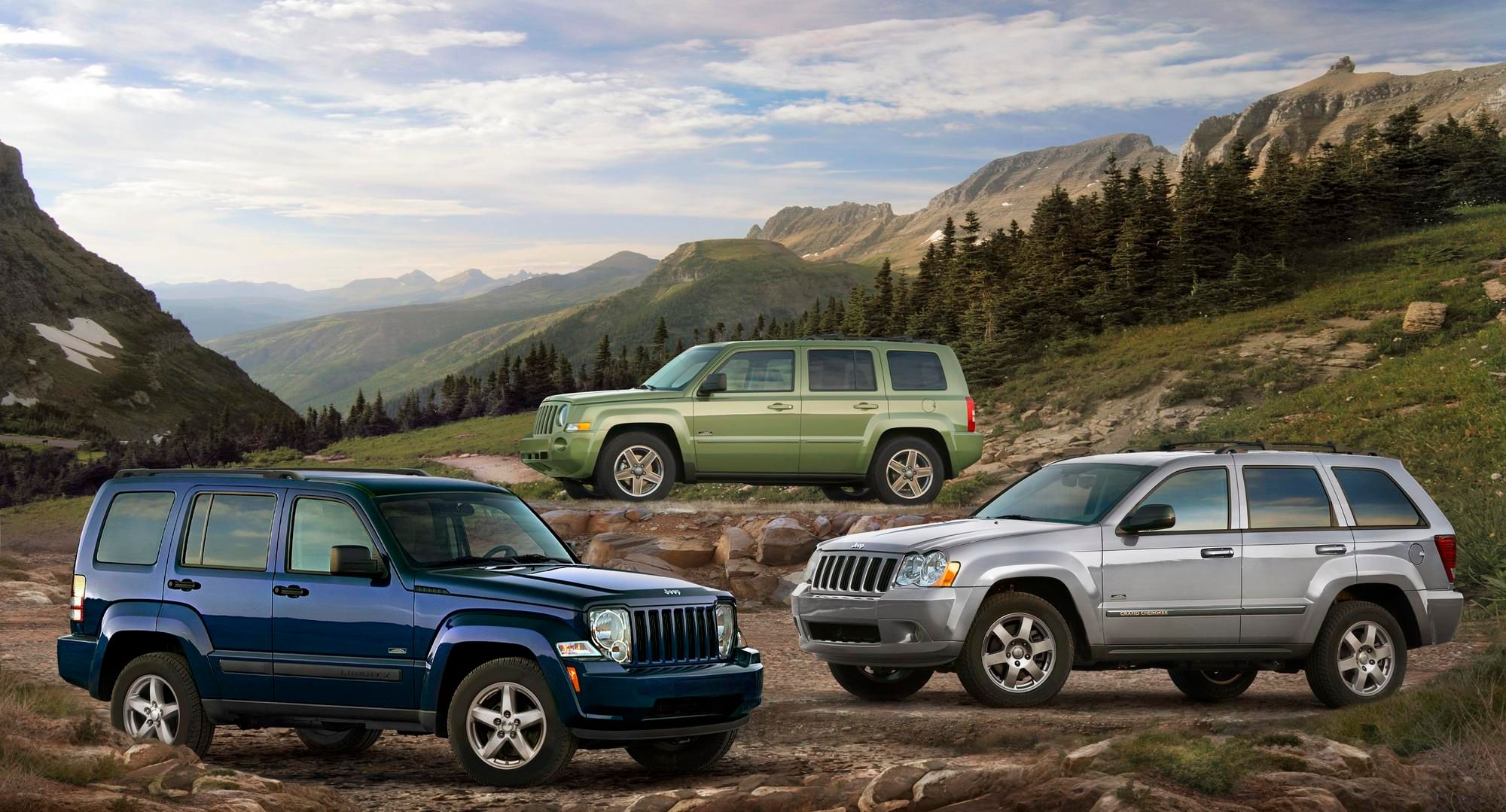 2009 Jeep Patriot, Liberty and Grand Cherokee Rocky Mountain Edition