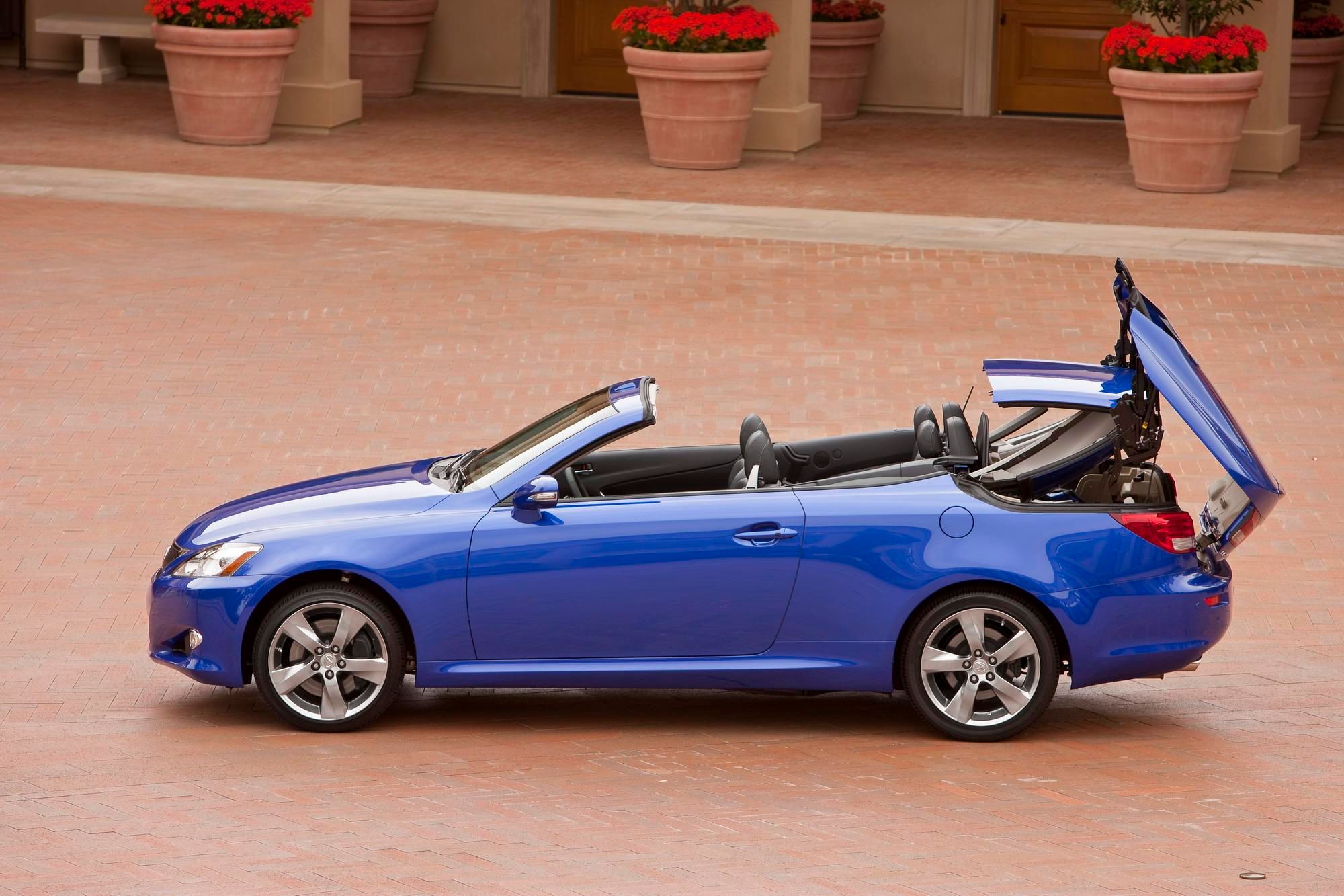 2010 Lexus IS250 and IS350 Convertible
