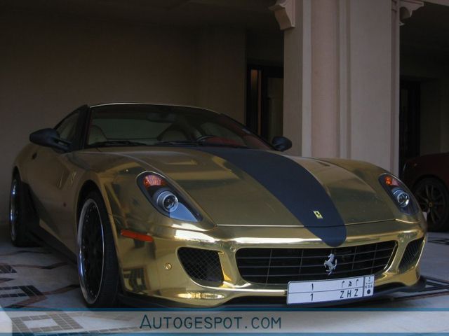 Ferrari 599 GTB Gold