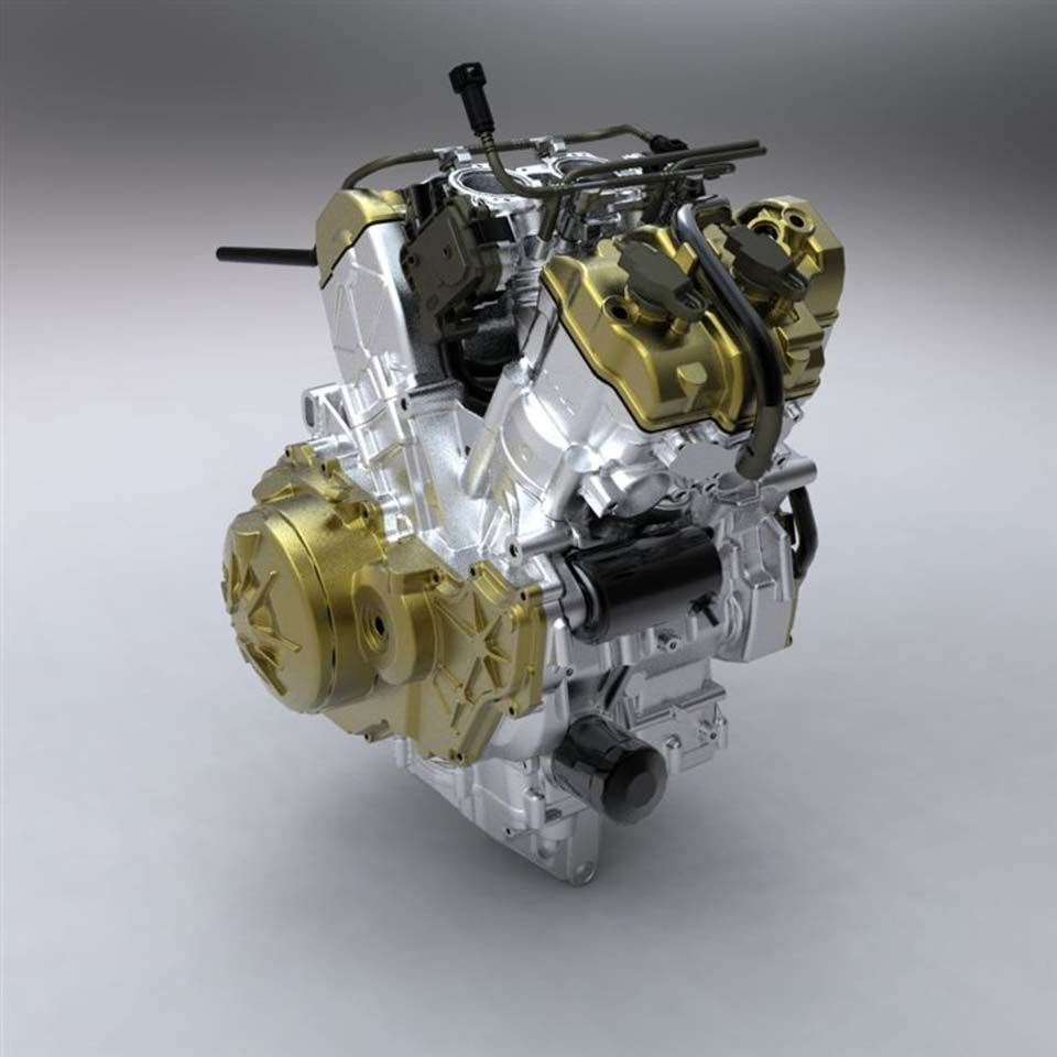  2009 Aprilia RSV4 Factory Engine