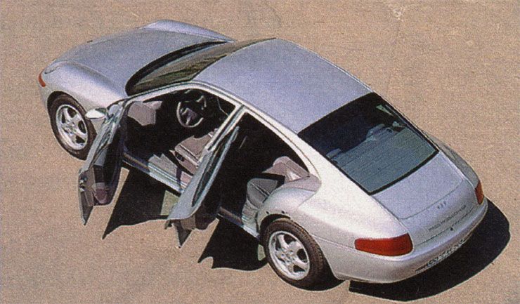 1989 Porsche 989 - the performance sedan Porsche didn't make