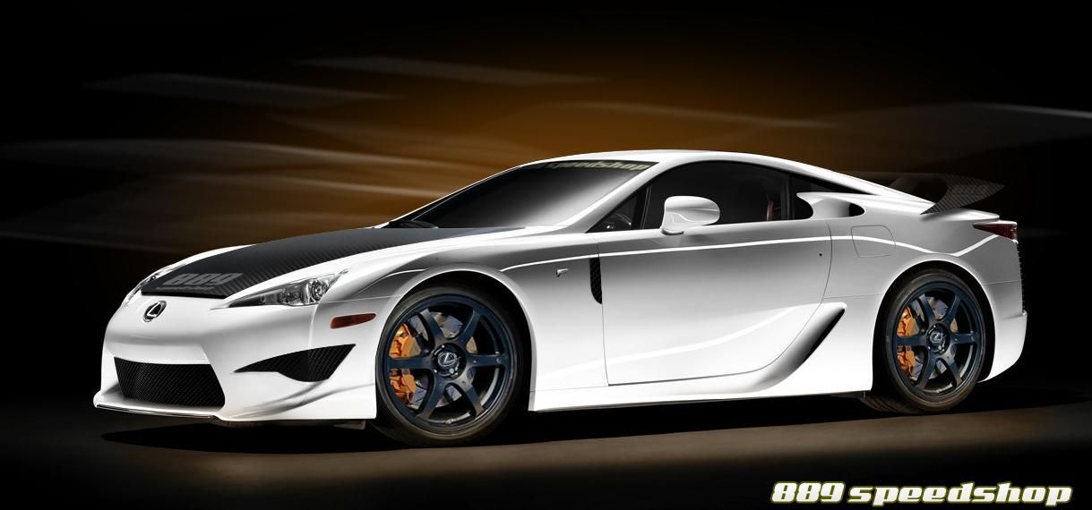 LEXUS　LFA LEXUS LFA NURBURGRING PACKAGE MATTE BLACK BY AUTOart 1:18