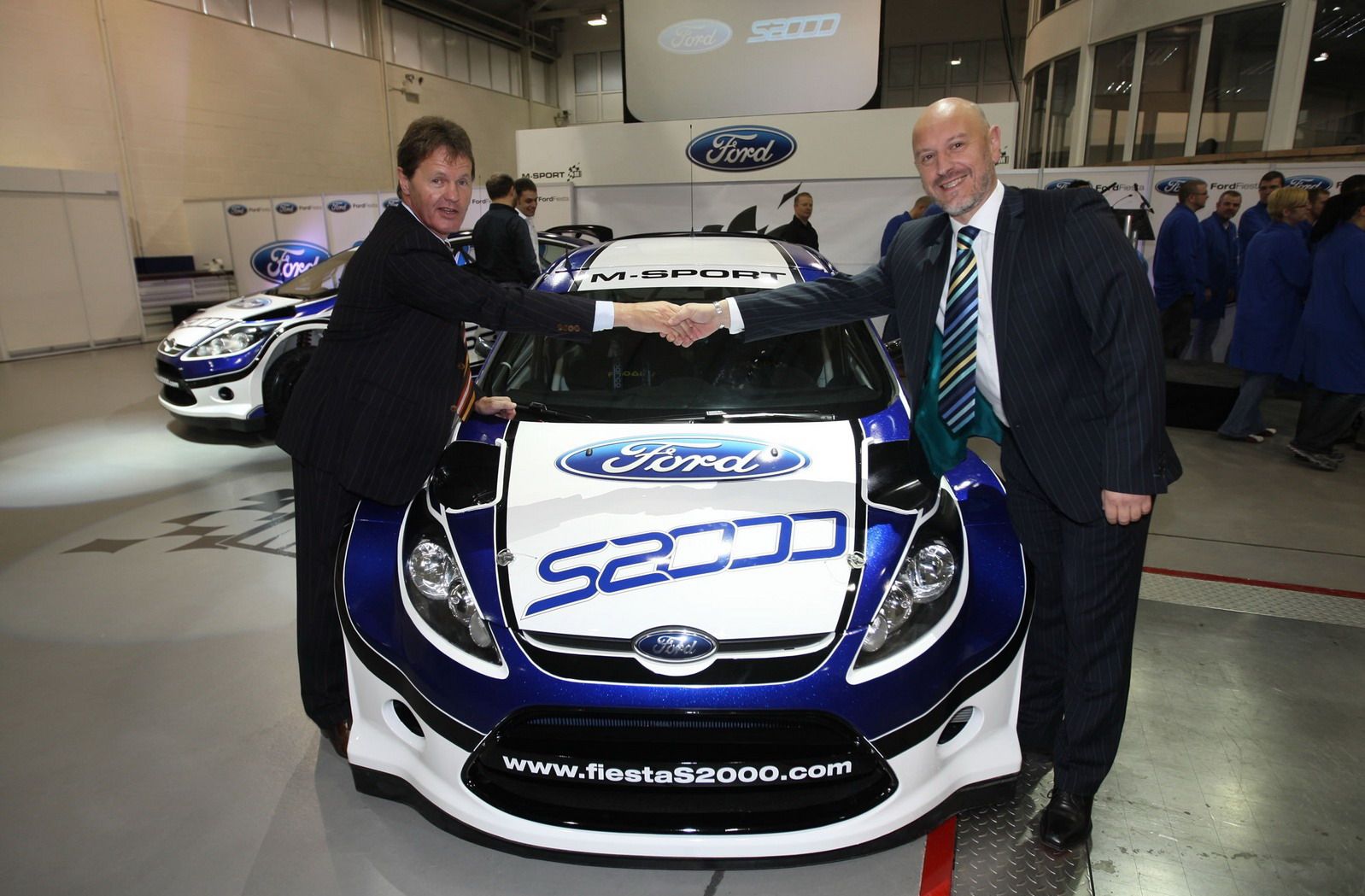 WRC: M-Sport reveals new Fiesta rally car