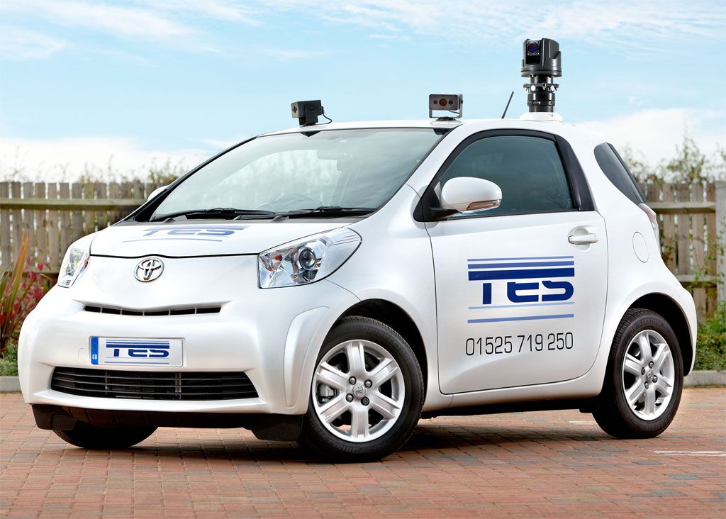 2009 Toyota iQ surveillance car