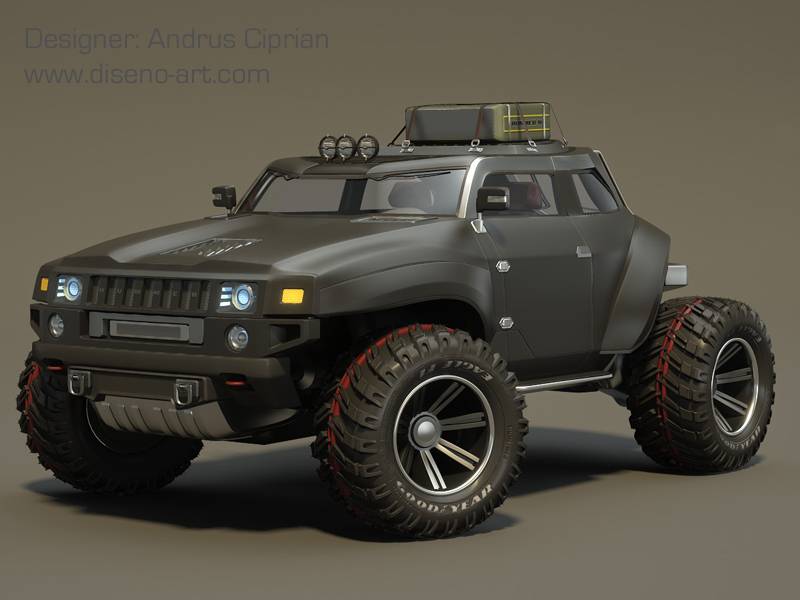 Hummer HB concept car