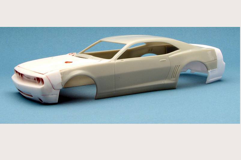Modeler creates scale model of the ultimate muscle car