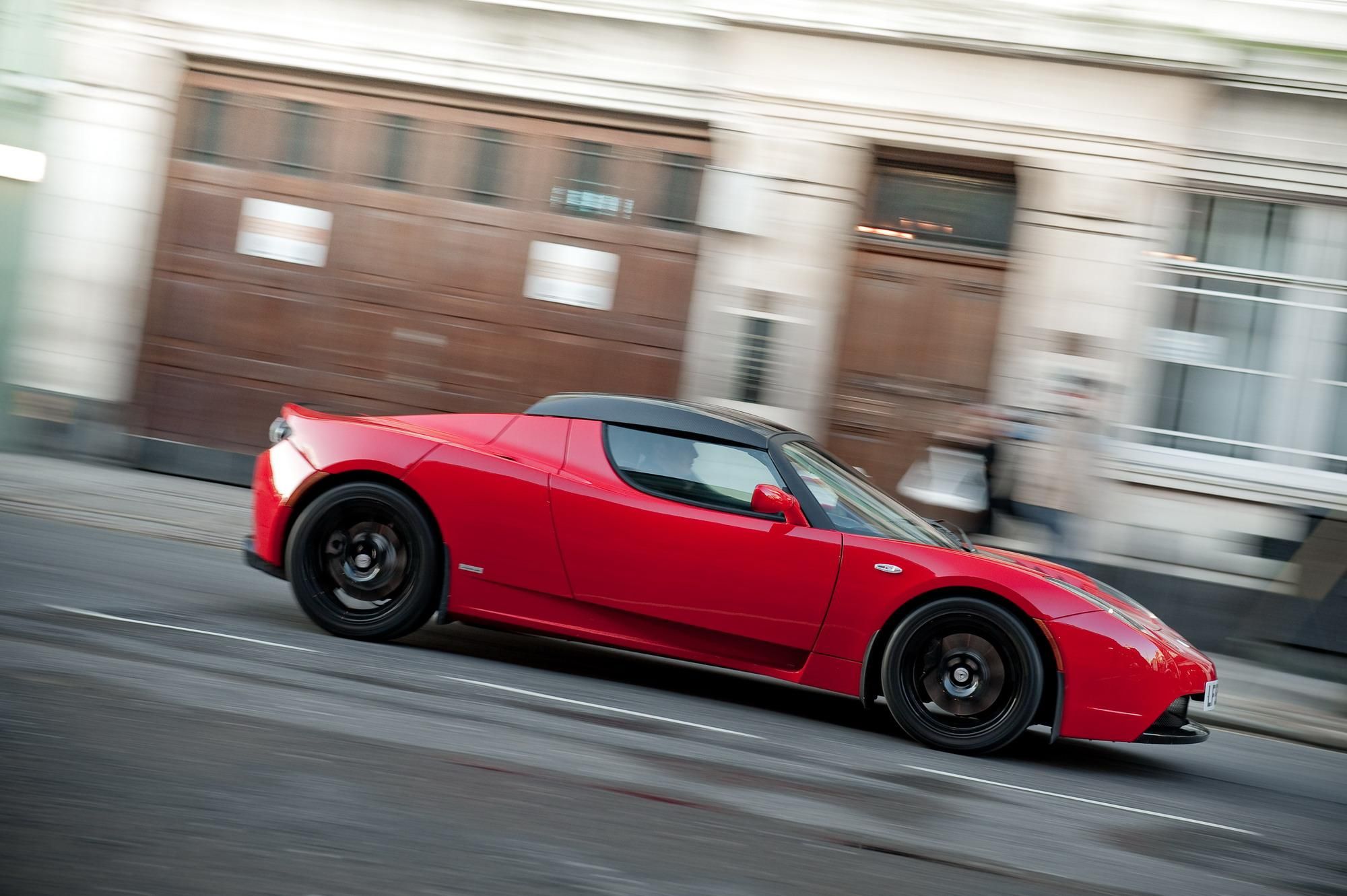 2010 Tesla Roadster right-hand-drive