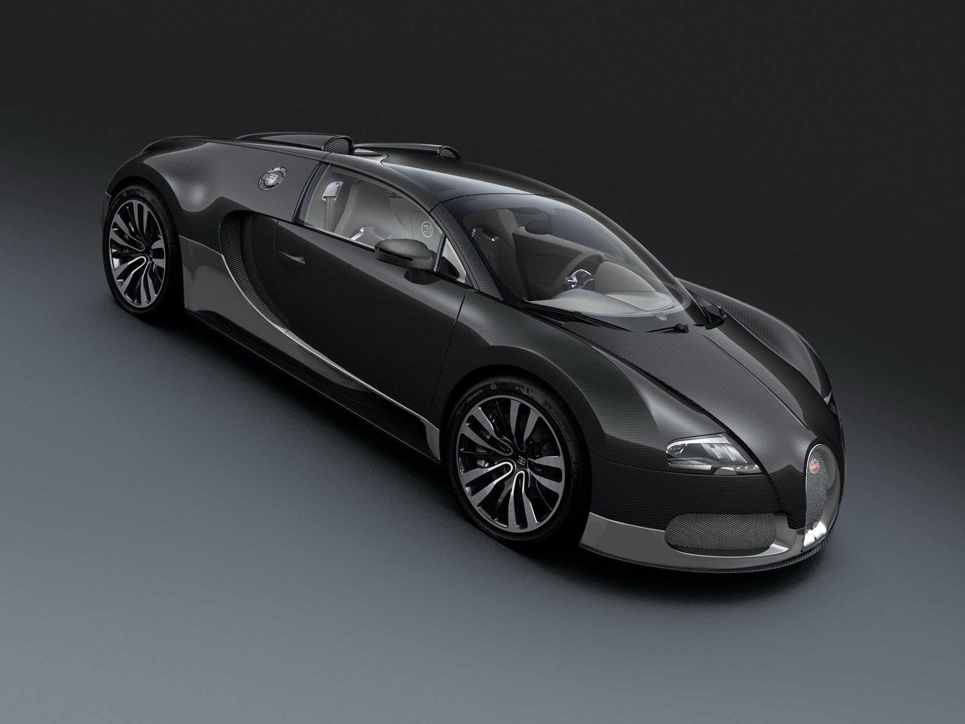 2010 Bugatti Veyron Grand Sport Grey Carbon
