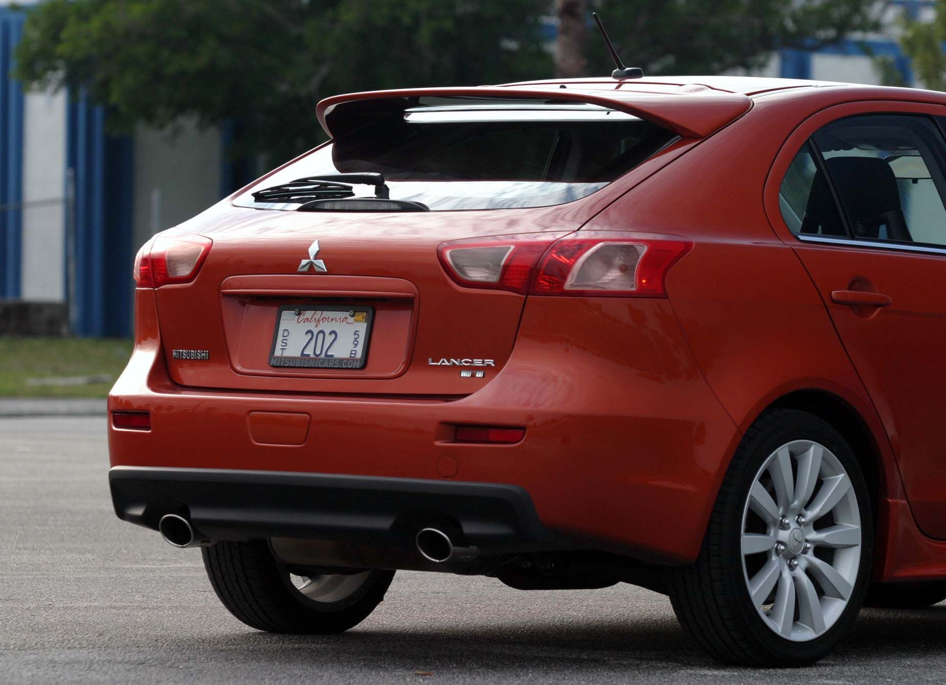 2010 Mitsubishi Lancer Sport back Edition