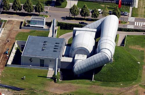Ferrari wind tunnel is loads of awesome