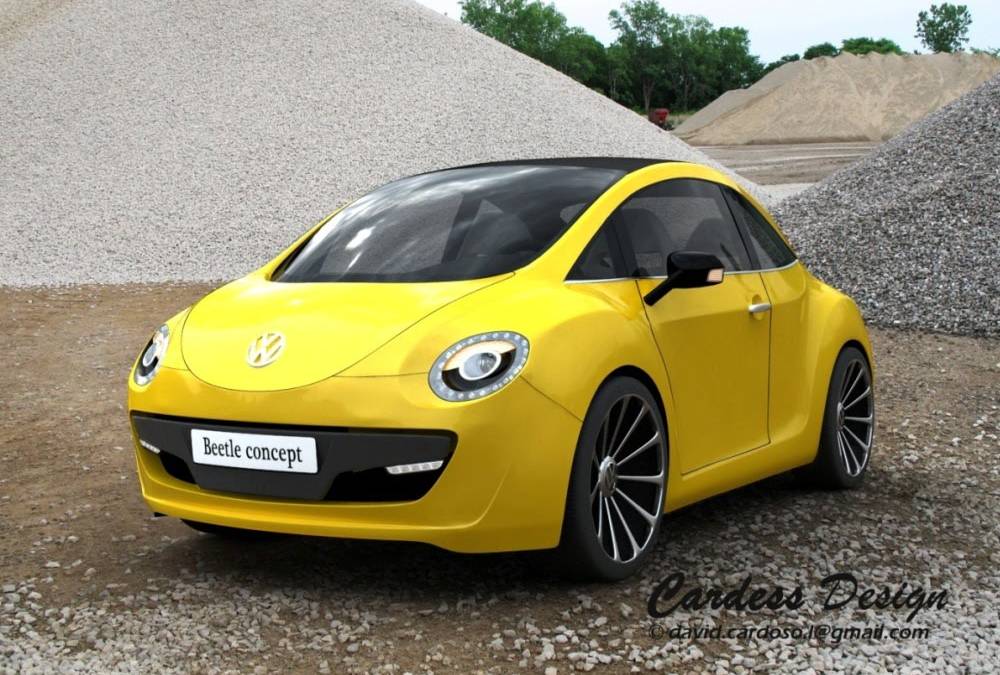 Designer renders next-generation Volkswagen Beetle