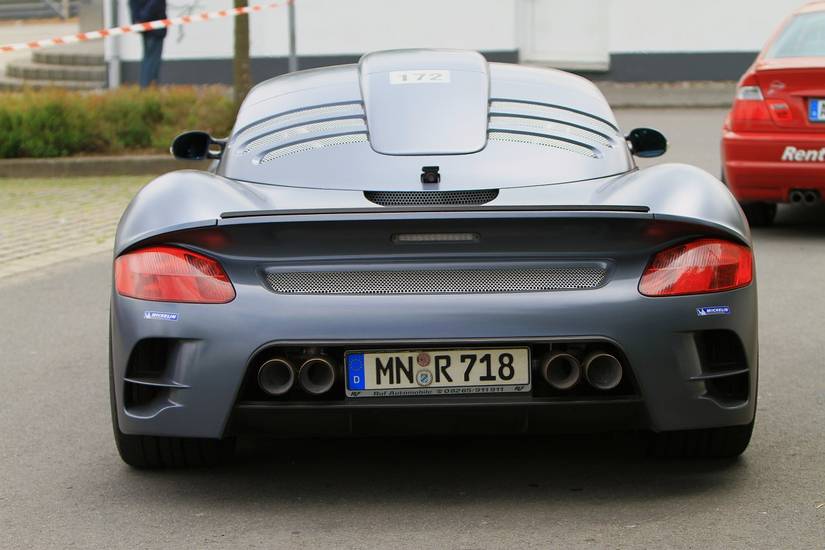 RUF CTR3 at the Nurburgring