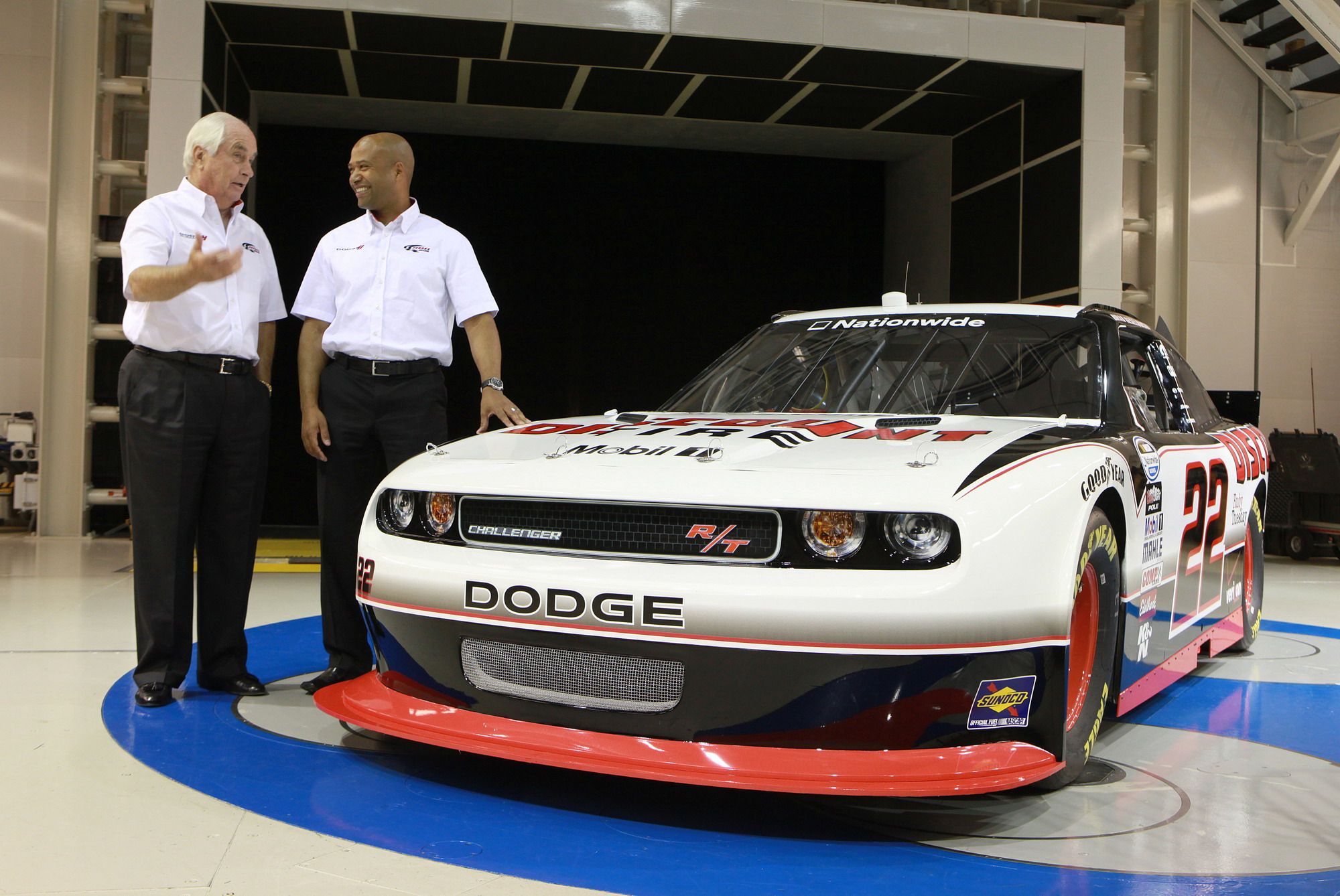 2010 Dodge Challenger NASCAR Nationwide Series race car