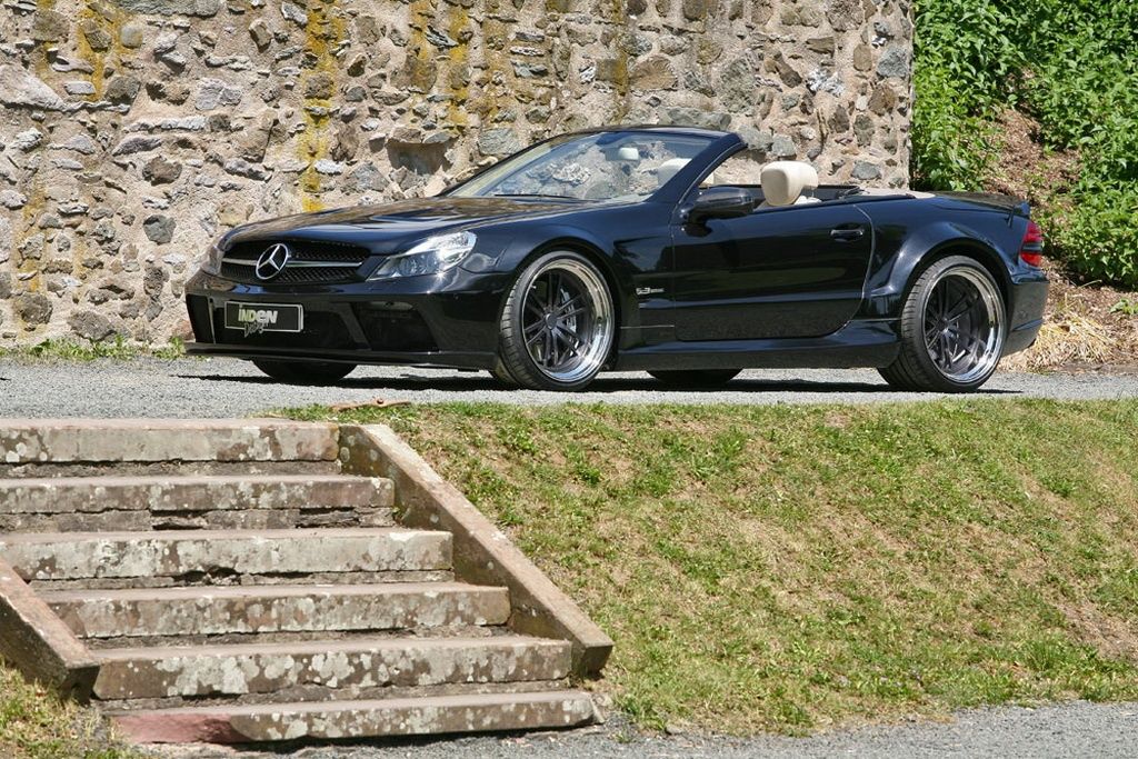 2010 Mercedes SL 63 AMG Black Saphir by Inden Design