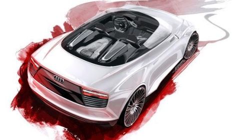 2010 Audi E-Tron Spyder Preview