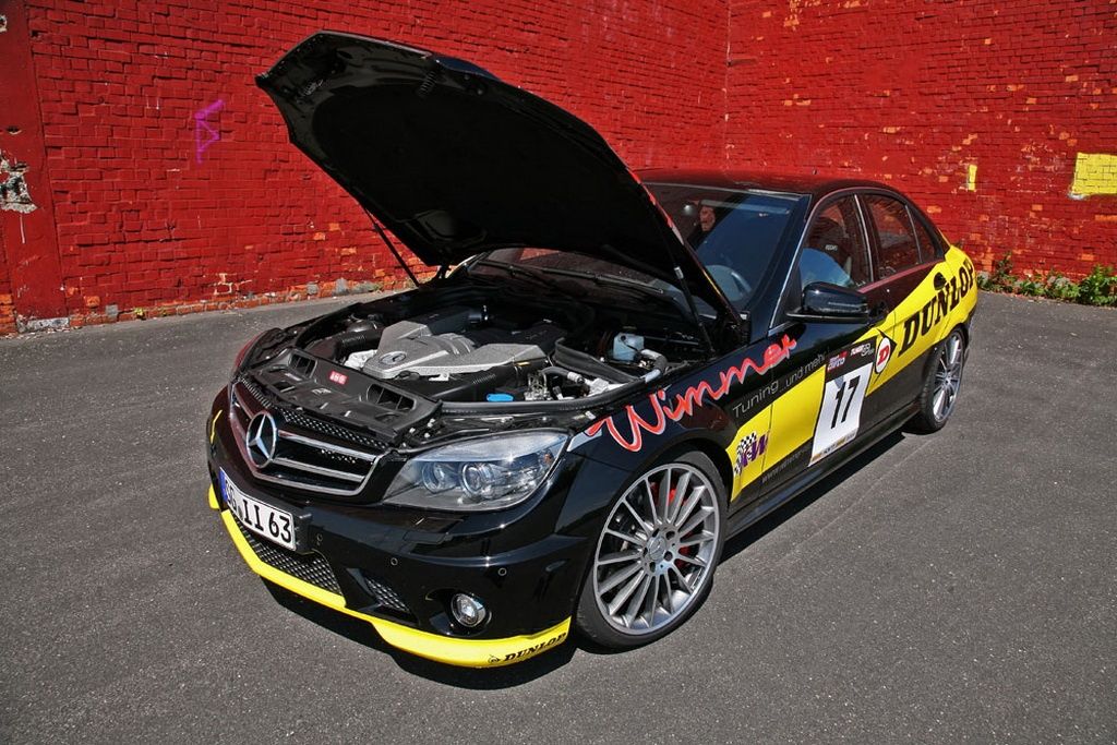 2010 Mercedes C63 AMG Dunlop-Performance by Wimmer RS