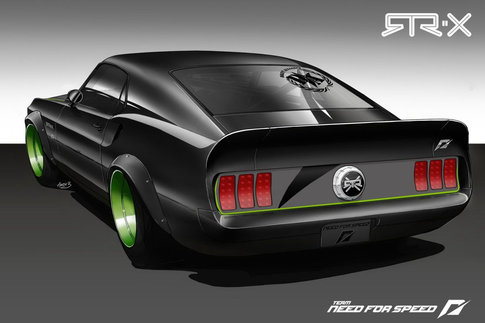 1969 Ford Mustang RTR-X by Vaughn Gittin Jr.