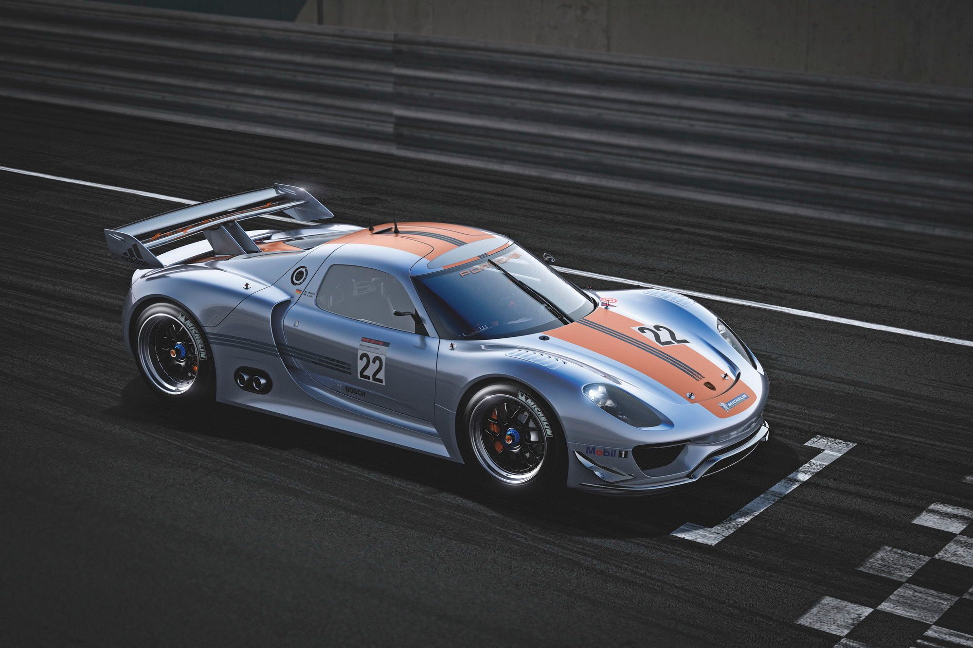 2011 Porsche 918 RSR Racing Lab