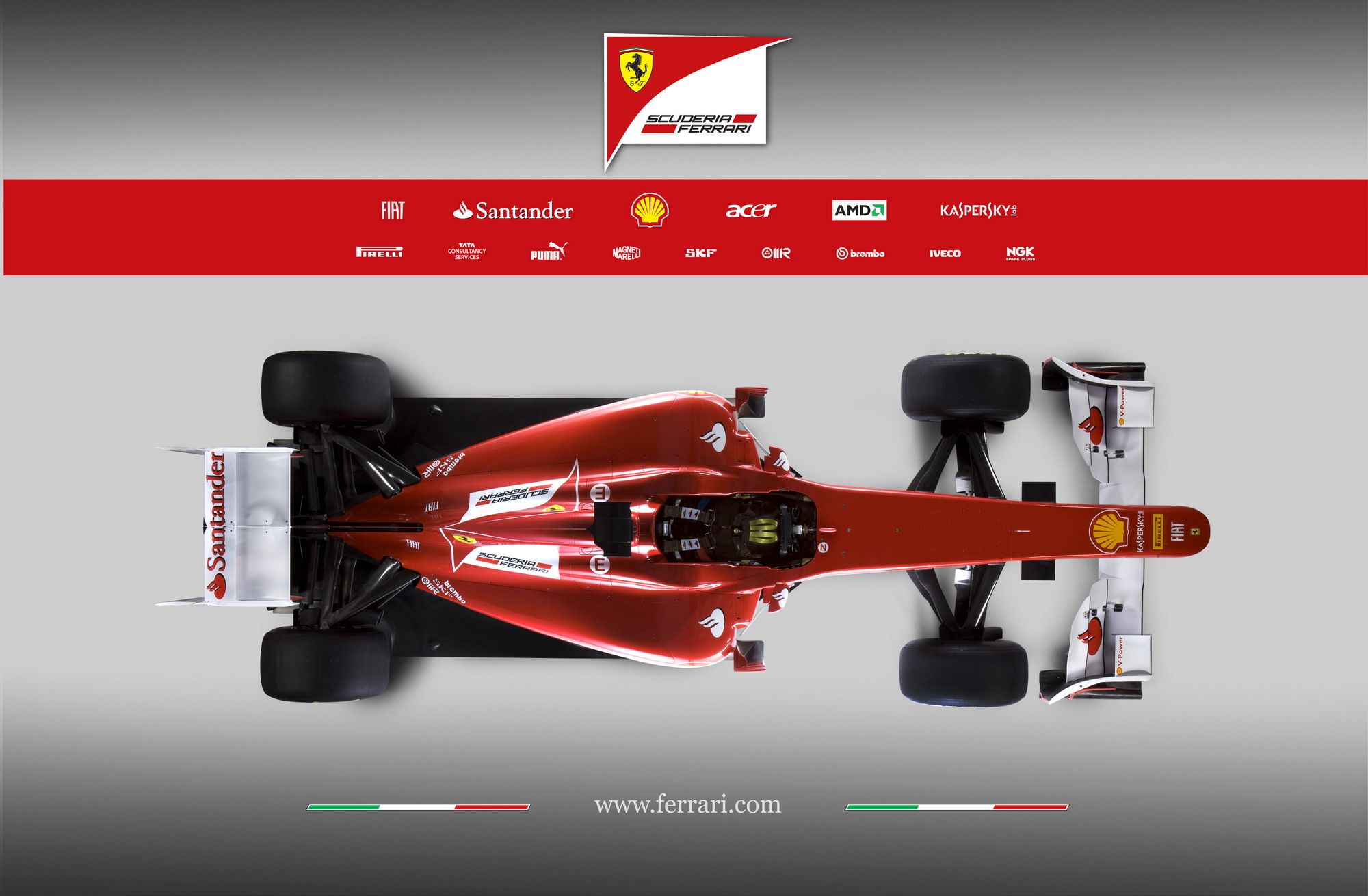 2011 Ferrari 150° Italia Formula 1 Car 