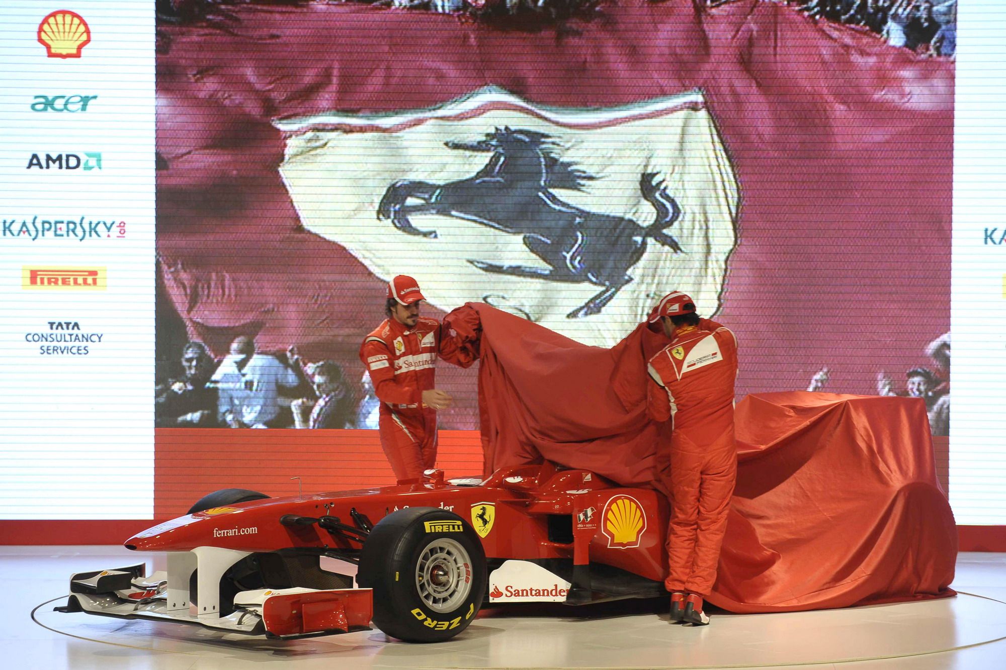 2011 Ferrari 150° Italia Formula 1 Car 