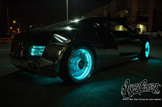 2011 Audi R8 Tron by West Coast Customs and Monster Cable 
