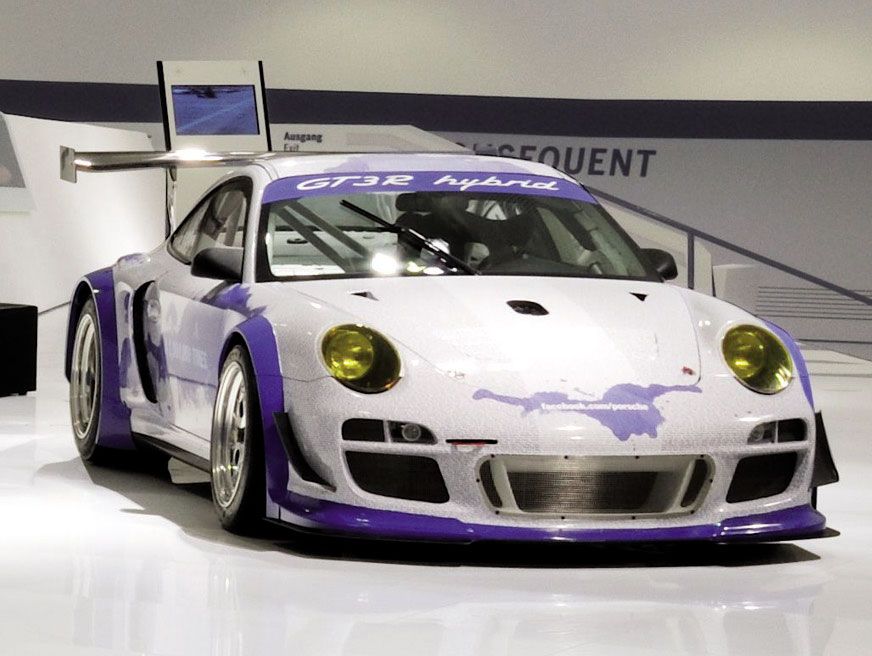 2011 Porsche 911 GT3 R Hybrid Facebook Edition