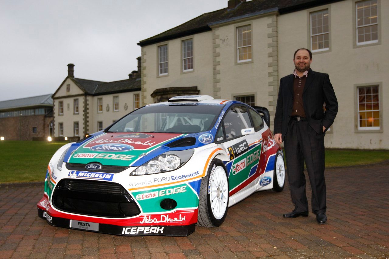 2011 Ford Abu Dhabi Fiesta RS WRC Rally Car