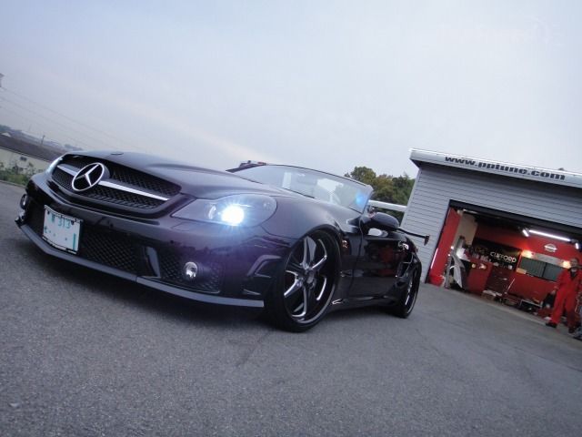 Mercedes sl55 stance